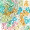 10Pcs/lot Acrylic Bear Charms Beads Colorful Transparent Gummy Cute Pendant for Handmade Necklace Earrings Jewelry Accessories