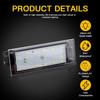 2Pcs White LED Number License Plate Light for Renault Clio Laguna 2 Megane 3 Twingo Master Vel Satis 12v Car Accessories