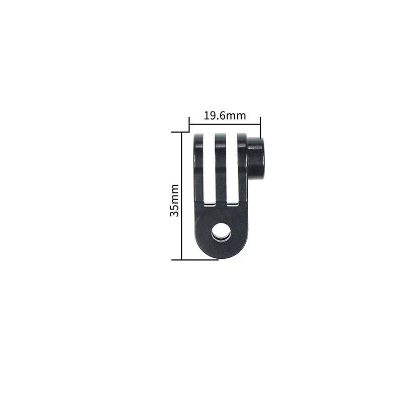 

Aluminum Alloy Adjustable Arm for GoPro: Helmet Mount & Extension Bracket