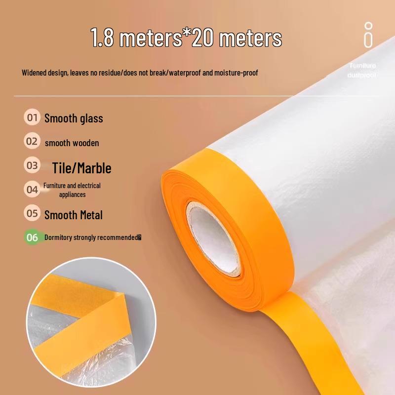 

Эксклюзив для новичков: Пылезащитный одноразовый чехол для мебели с бесплатной доставкой. 1.8x20m