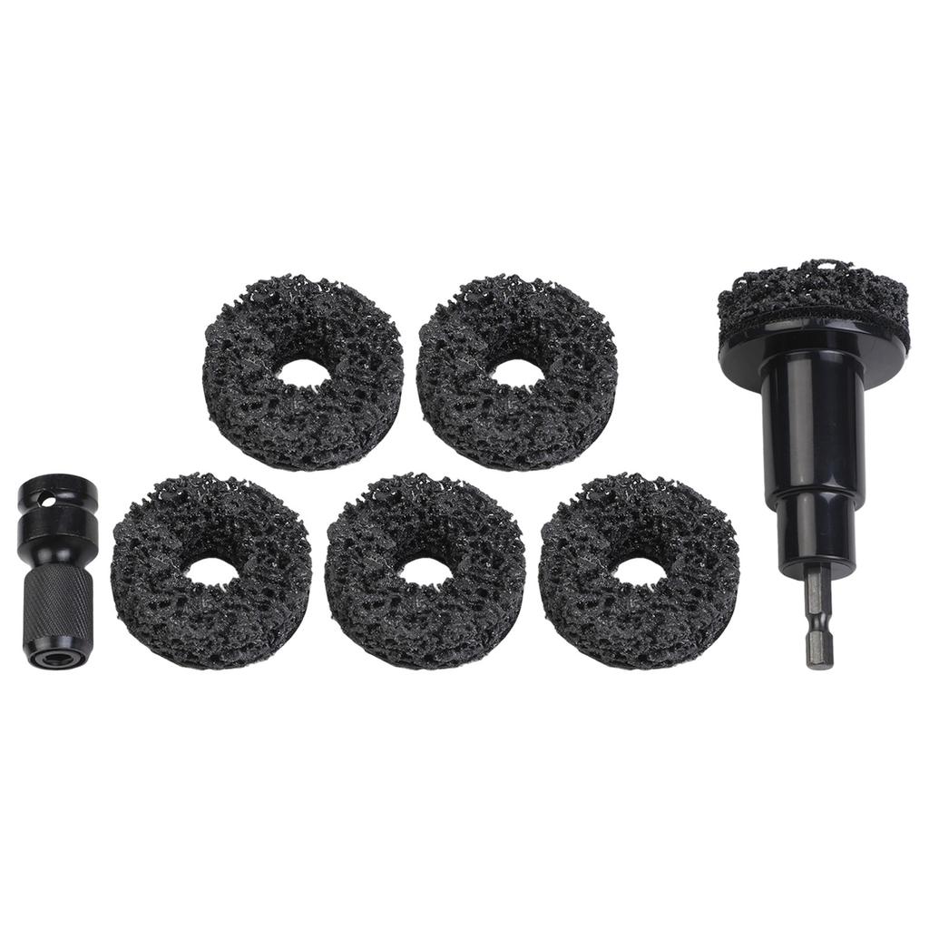 Wheel Rust Removal Tool for Axle Head and Brake Disc Maintenance Application