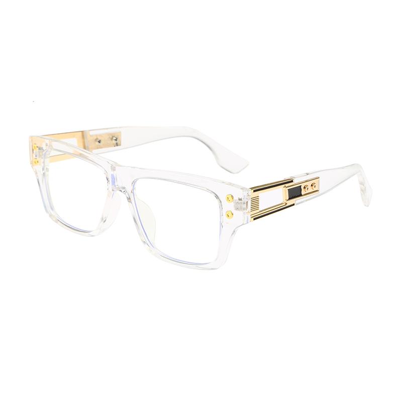 

Anti-blue Light Glasses Colorful Square Eyewear Women Men Retro Fashion Eyeglasses Blue Light Blocking Man Lady Computer Eyeglas