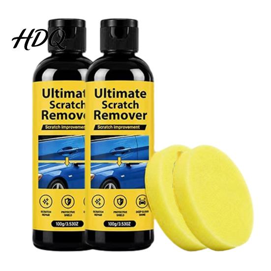 Car Scratch Repair Remover for Fine Scratches Paint Surface Agent Vehicle with Sponge Removal Kit Motorcycle Care