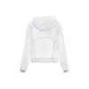 Li Ning Plain Woven Warm Loose Hooded Long Sleeve Jacket Women outerwear White AFDT304-4