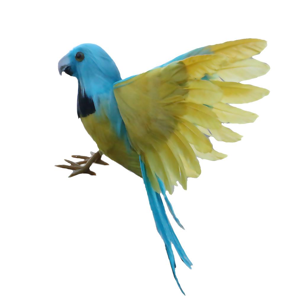 Künstliche Feder Vögel Dekorationen Handwerk Geschenk Ornamente 15