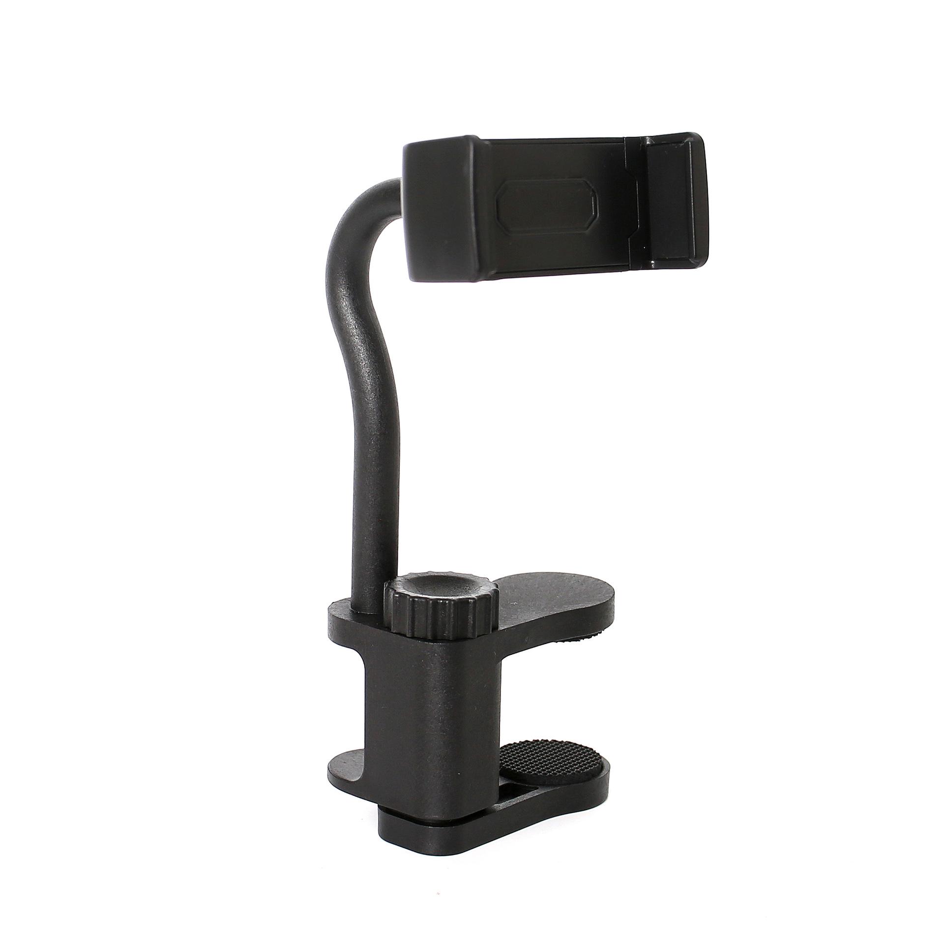Adjustable Black Guitar & Bass Phone Holder Clip