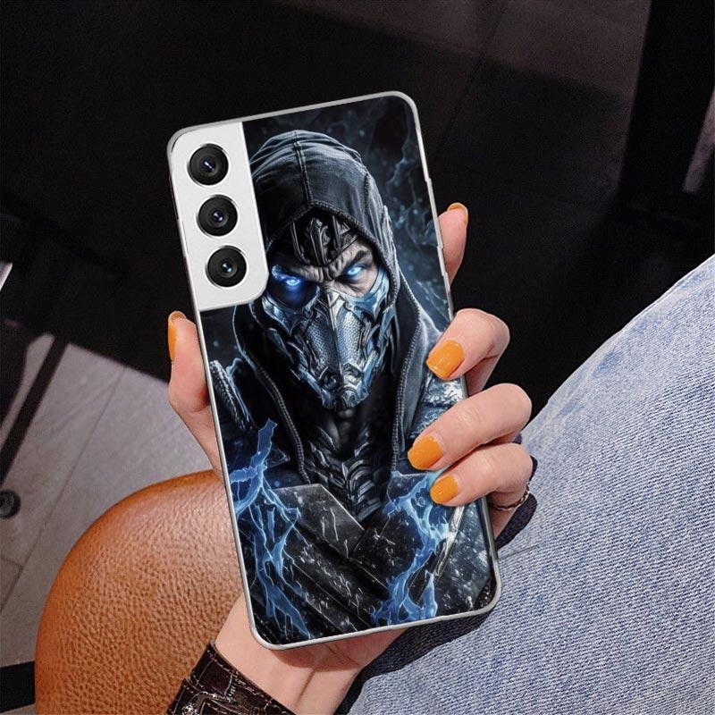 Mortal Kombat Phone Case For Samsung Galaxy S24 S25 Edge S26 Ultra S23 S22 S21 Plus S20 FE + Personalized Print Cover Galaxy S24