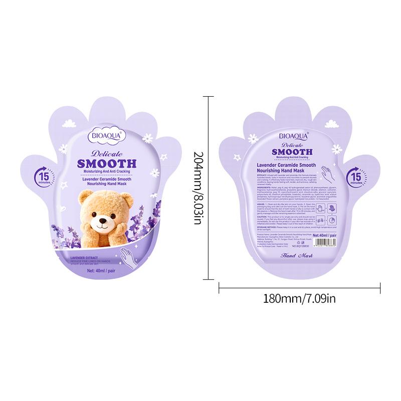 Lavender Ceramide Hand Foot Mask Moisturizing Nourishing Anti Dryness Gloves Socks Skin Care Mask 40ml Pair