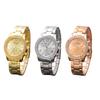 New Cross-border Geneva Diamond Alloy Steel Strap Women's Quartz Watch Ad988 Movement