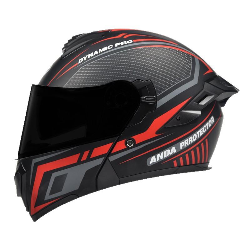 AD Motorcycle Helmet for Men and Women, Winter Full-face Helmet for Motorbikes and Electric Vehicles, All-season Safety helmet3C Authentication