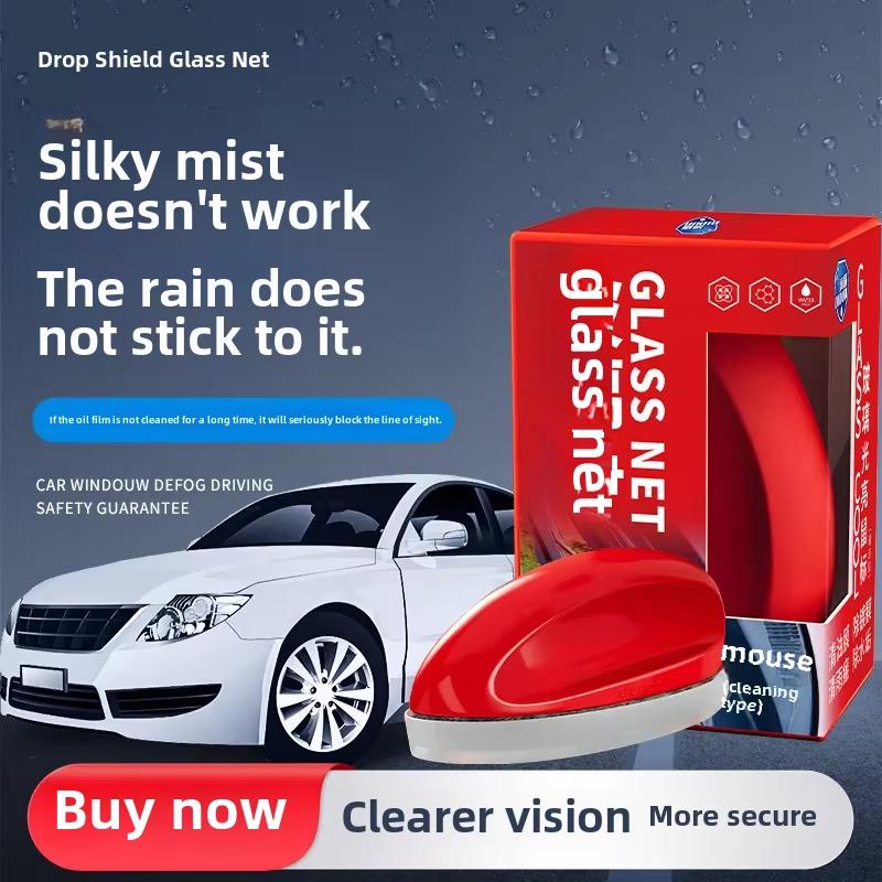 Leistungsstarker Windschutzscheibenreiniger Autoglas Ölfilmentferner Auto Windschutzscheibe Wasserfleck Fleckenentferner Automobil Ölfilm Reinigungsbürste