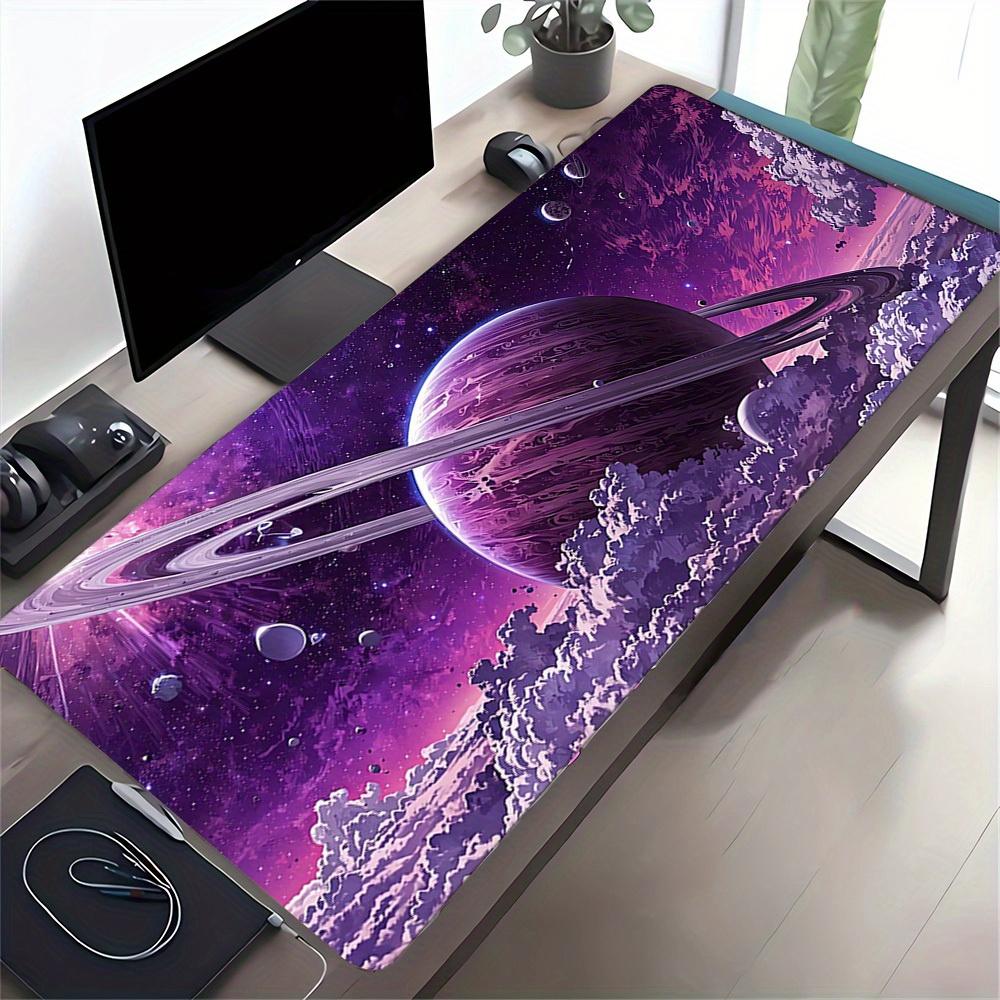 Large Multi-Size Non-Slip Rubber Base Cosmic, Nebula, Planetary Mouse Pad, Stitched Edges Keyboard Desk Mat for School, Office, Home, Gift f