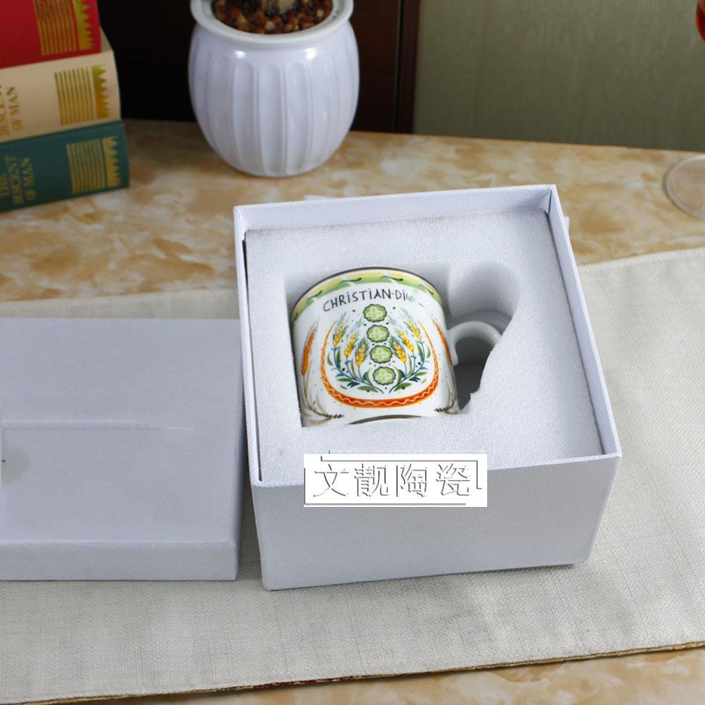 European Ceramic New Creative Light Luxury Bone China Western Plate Set Afternoon Tea High-quality Coffee Cup Gift Mug Set