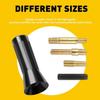 14" Antenna Carbon Fiber Black Radio AM Short FM Antena Kit Stubby W Screw EOA
