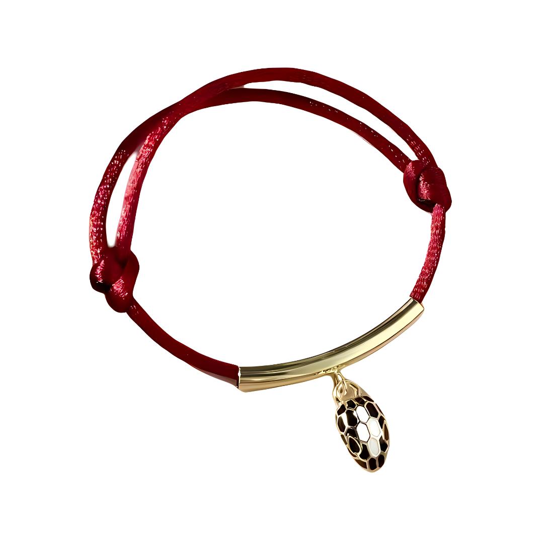 

BVLGARI Serpenti Forever Браслет з кулоном у вигляді голови змії Жіночий браслет Червоний 293312 Box,Warranty Not Included