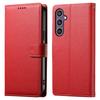 For Samsung Galaxy S25 Stand Case Litchi Texture Leather Wallet Phone Cover Magnetic Snap