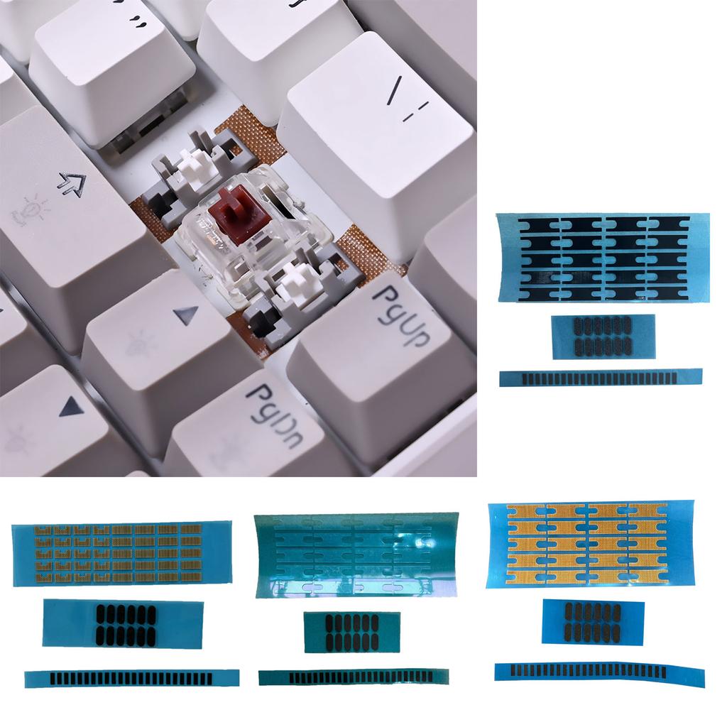 Mechanical Keyboard Stabilizer Satellite Switches Film Shaft Gaskets Sticker Repair Pad Stickers Key Adjustment Axis Pad