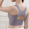 Invisible Lingerie Women's Thin Fixed Cup Frameless Large-sized Bra Sporty Beauty Vest Style Bra Push Up Bra