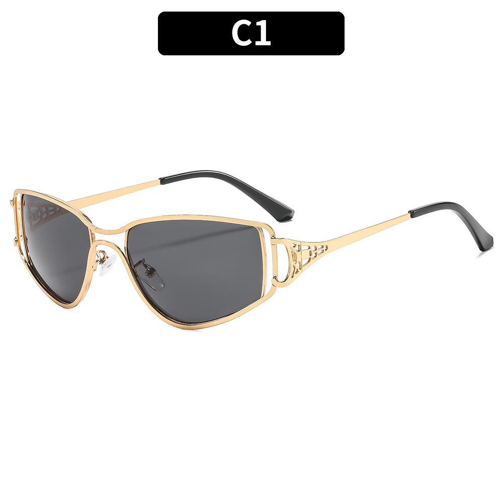 European And American Fashion New Trend High-End Sunglasses Y2K Spice Girl Street Shot Personalized Sunglasses Uv-Proof Glasses