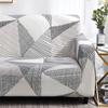 Geometrischer elastischer Sofabezug für Wohnzimmer, Couchbezug, hochelastischer Sofabezug, Möbelschutz, alle Bezüge, Heimdekoration