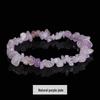 Jingdong Seven-Color Agate Chip Elastic Bracelet
