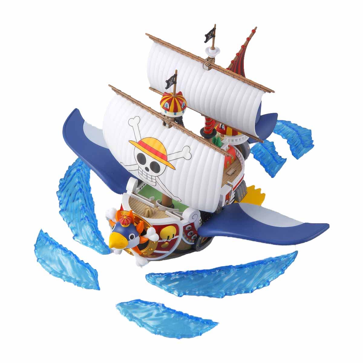 BANDAI SPIRITS One Piece Grand Ship Collection Тысяча Солнц Летающая Модель Предварительно Окрашенная Пластиковая Модель