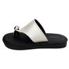 Metal Buckle Cover Toe Flat Sandals Summer New Fashion Outside Temperament Beach Shoes Cool Slippers