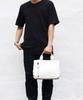 Driving Tote Dense White [Castelbajac] Men's
