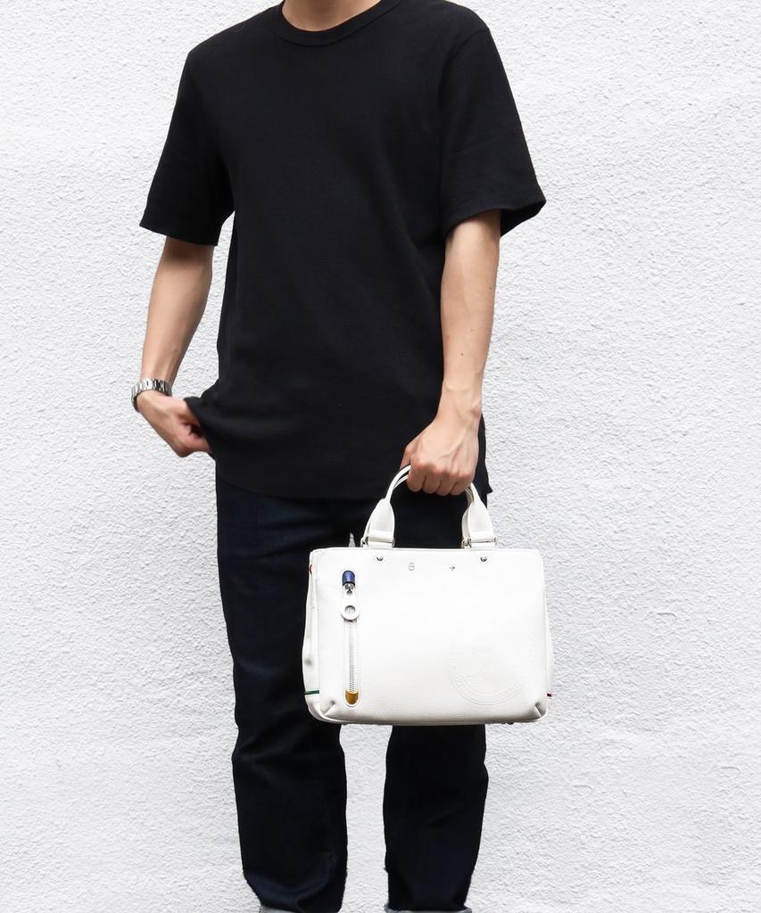 Driving Tote Dense White [Castelbajac] Men's