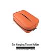 AITO M Car Leather Tissue Holder: Headrest Strap Pull-Out Box