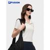 Fila FUSION Women's Knitted Short Sleeve Polo Shirt