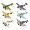 Non-Toxic 1/48 Wwii 4D Bf109 Assemble Model F4U Fighter P51 Hurricane Military Fighter Mustang Plastic Diy Puzzle Toy Gifts