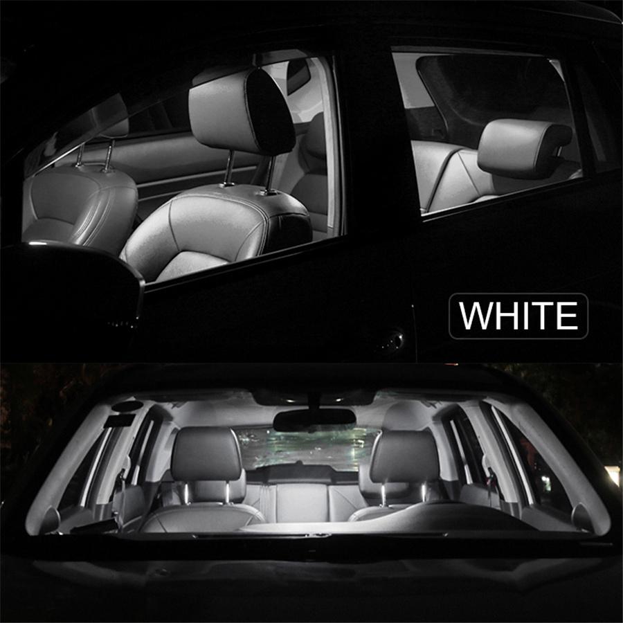 18pcs LED Lamp Bulb Car Interior Light Accessories Kit For Honda Pilot 2009-2015