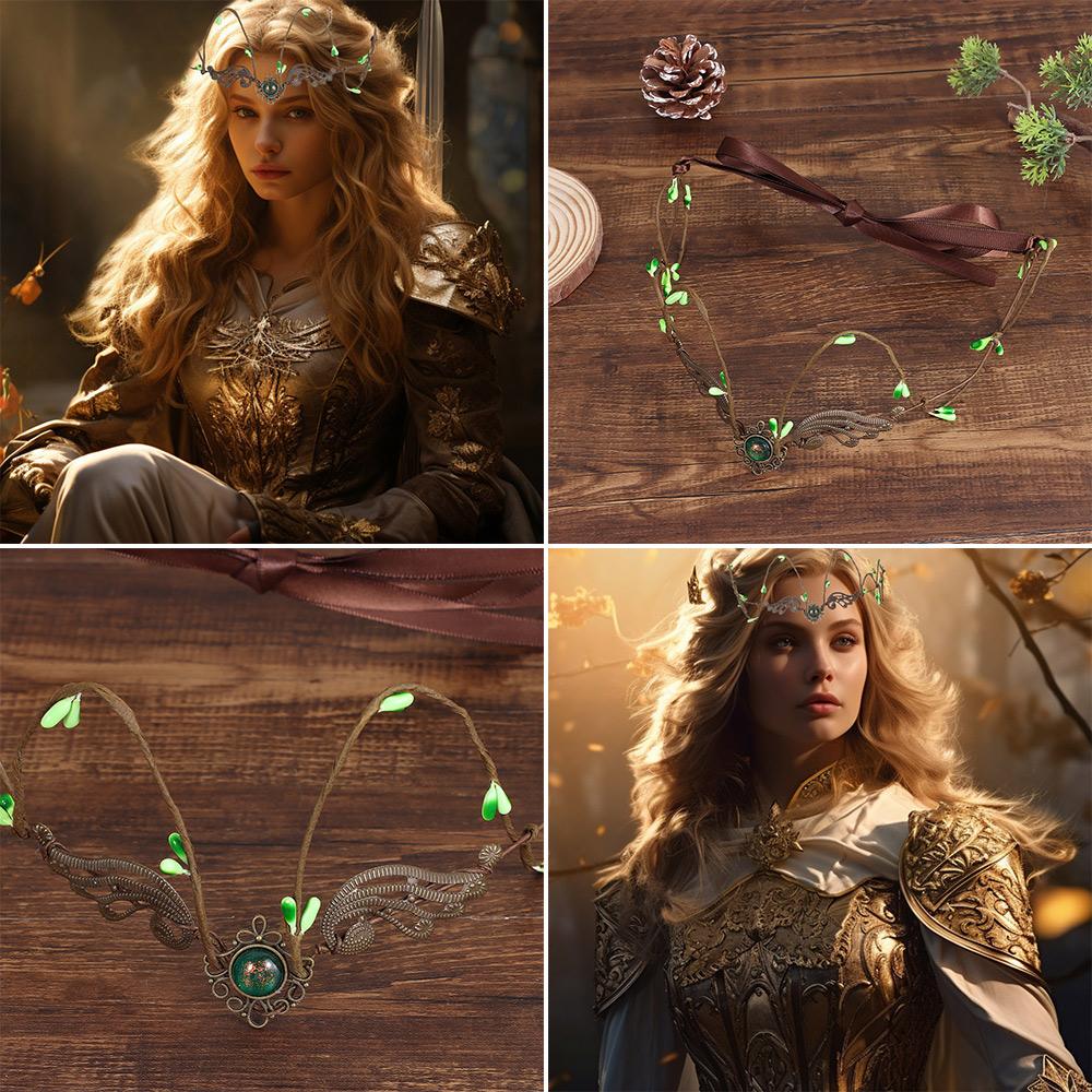 Bridal Style Headpiece Vine Design Gothic Headband New Woodland Crown