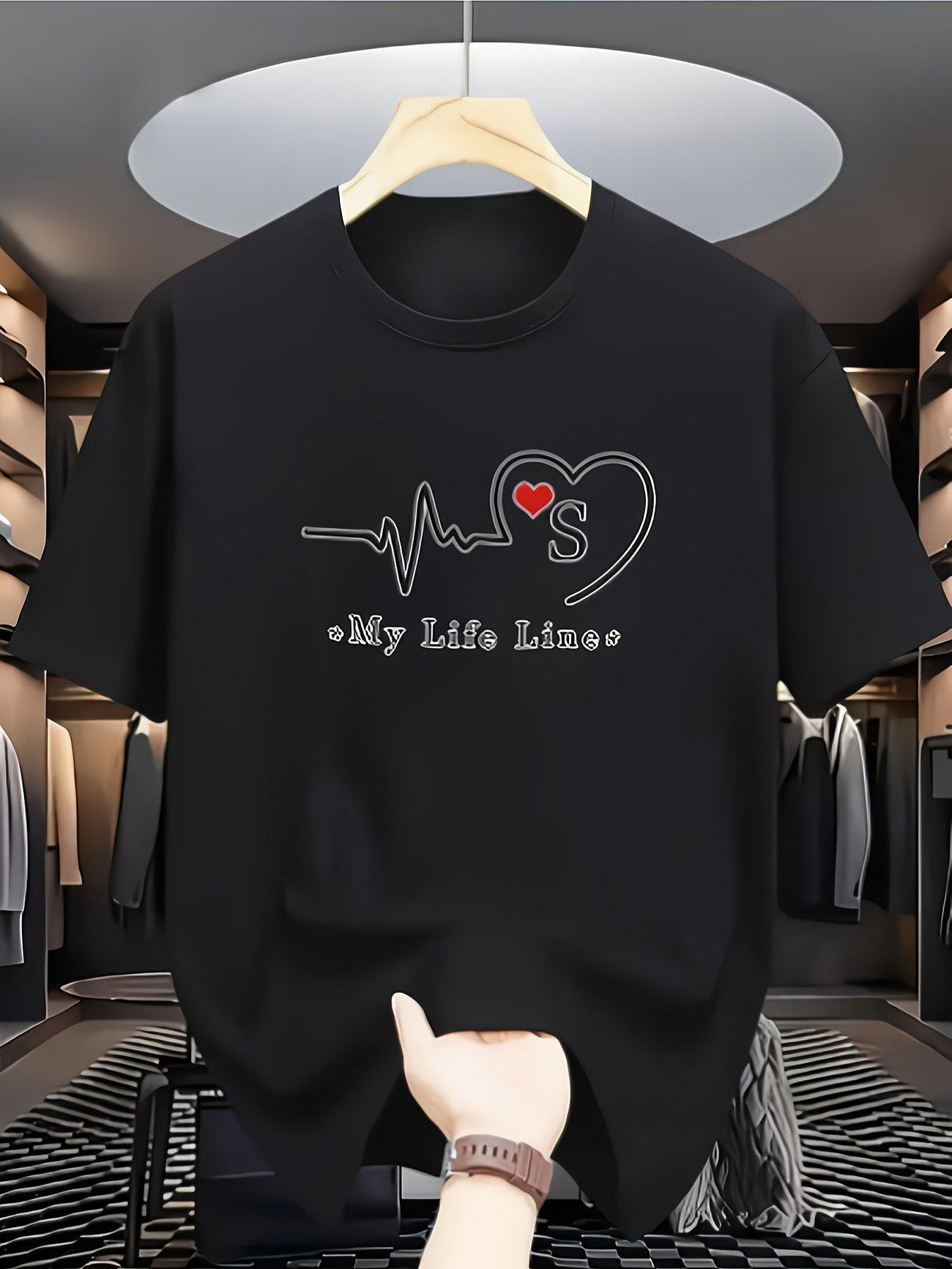 Men s Black Billiard 8 Ball T-shirt | Loose Fit S