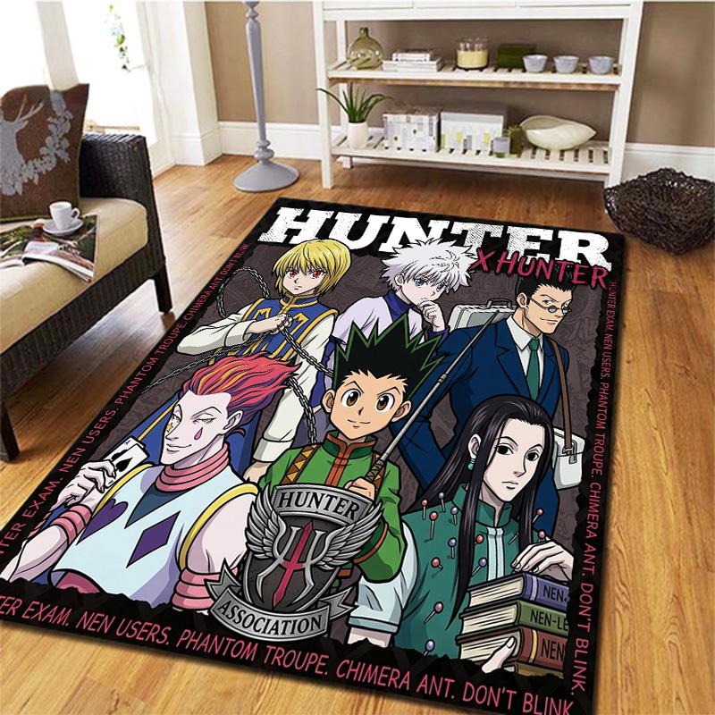 Hunter X Hunter Carpet Rug For Living Room Bedroom Home Sofa Decoration Kids Play Nonslip Floor Mat