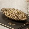 Large Capacity Leaf Shape Snack Serving Dish Transparent Fruit Plate Bone-spitting Plate  Nut