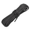 Anhängerwindenseil, 15 m, 50 Fuß, Nylon, schwarz, verschleißfest, Ersatz für SUV, Lkw, ATV, UTV