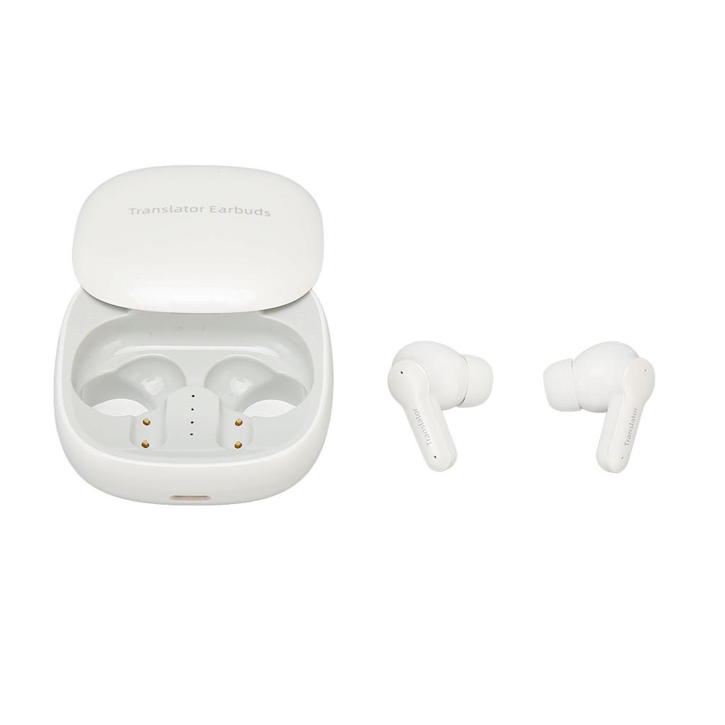 Language Translator Earbuds Supports 74 Languages 70 Accent Online Translation Bluetooth Earbuds for Music and Calls