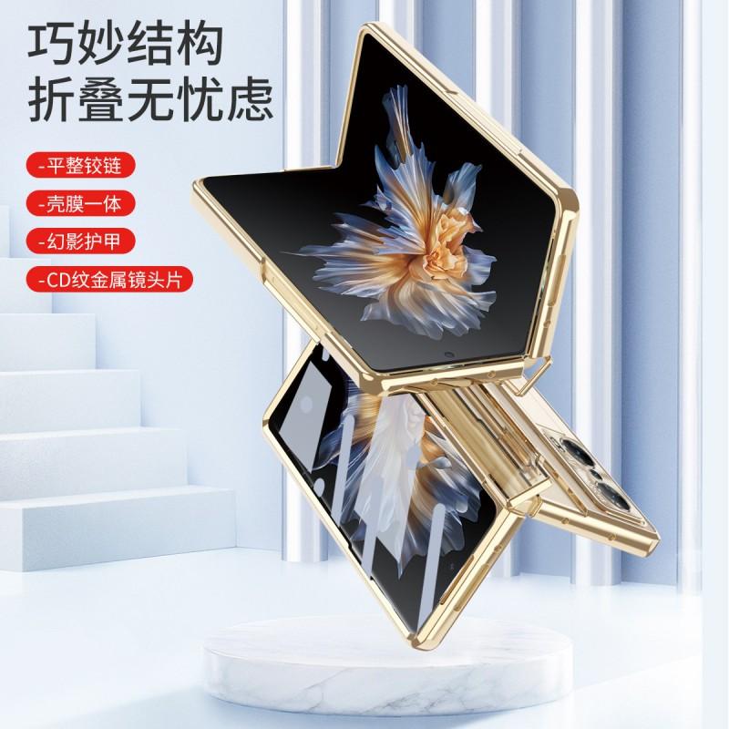 Transparent Full Coverage Case Honor Magic With Pen Slot Shockproof PC Shell Slim Foldable Design