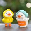 Model Pvc Ornaments Handmade Models Toy Little Yellow Duck Action Figures Little Duck Doll