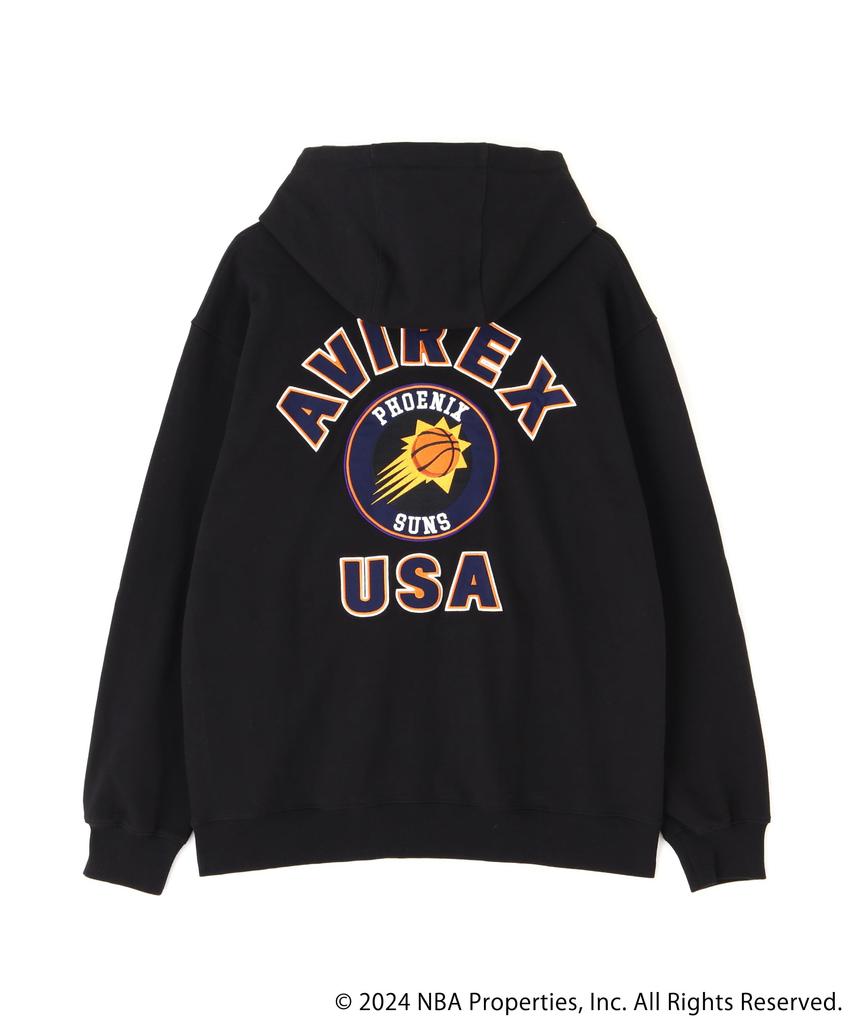 Avirex NBA Size L Hoodie, Men's, (120), Navy, 783-5131003