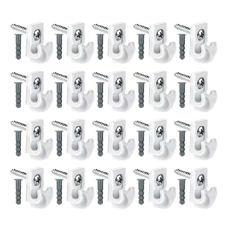 Set Of 20 Ceiling Hooks Hanging Lamp Hooks Plant Hanger Hooks Multipurpose for Easy Installation Of Hanging Items
