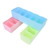 5 Grid Bra Socks Underwear Ties Divider Closet Container Storage Box Holder,