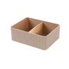 Aufbewahrungsbehälter für Zuhause Kunststoff Gitter Schreibtisch Kleinkram Aufbewahrungsbox Make-up Organizer Kosmetik Schrankbehälter Büro Badezimmer Heimgebrauch