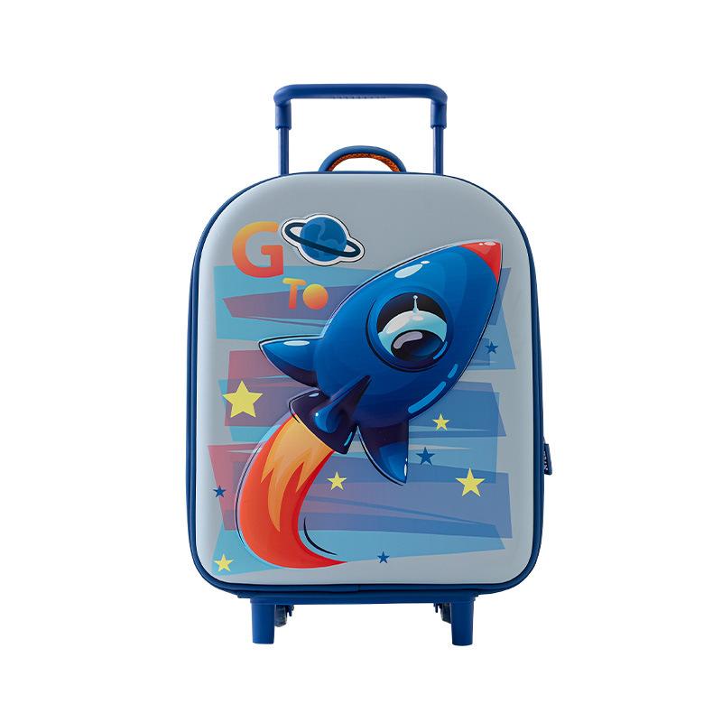 Baby Trolley Case Cartoon Animation Cute Kindergarten Children'S Bag Foreign Style Boys And Girls Suitcase