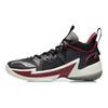 Li Ning Competition Wear Resistant Non Slip Mid Top Basketball Shoes Men Sneakers Black Red ABAR083-1