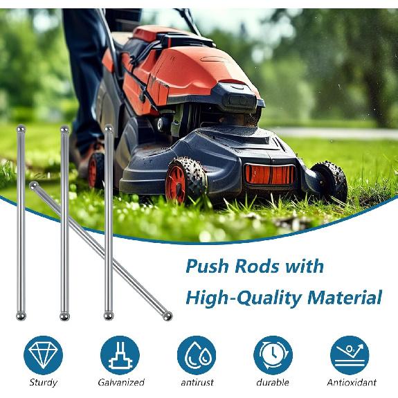 24-411-05-S Push Rod for Kohler Command V-Twin Specific Model Spec and Serial Number Engine Lawn Mower Repairing 4Pack