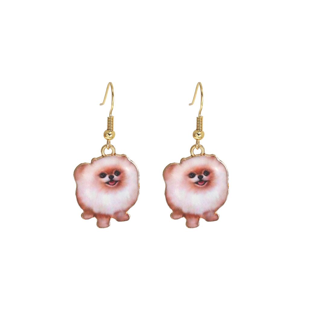 Fun Cartoon Cute Kitten Earrings, Creative Simple Earrings Animal Earrings