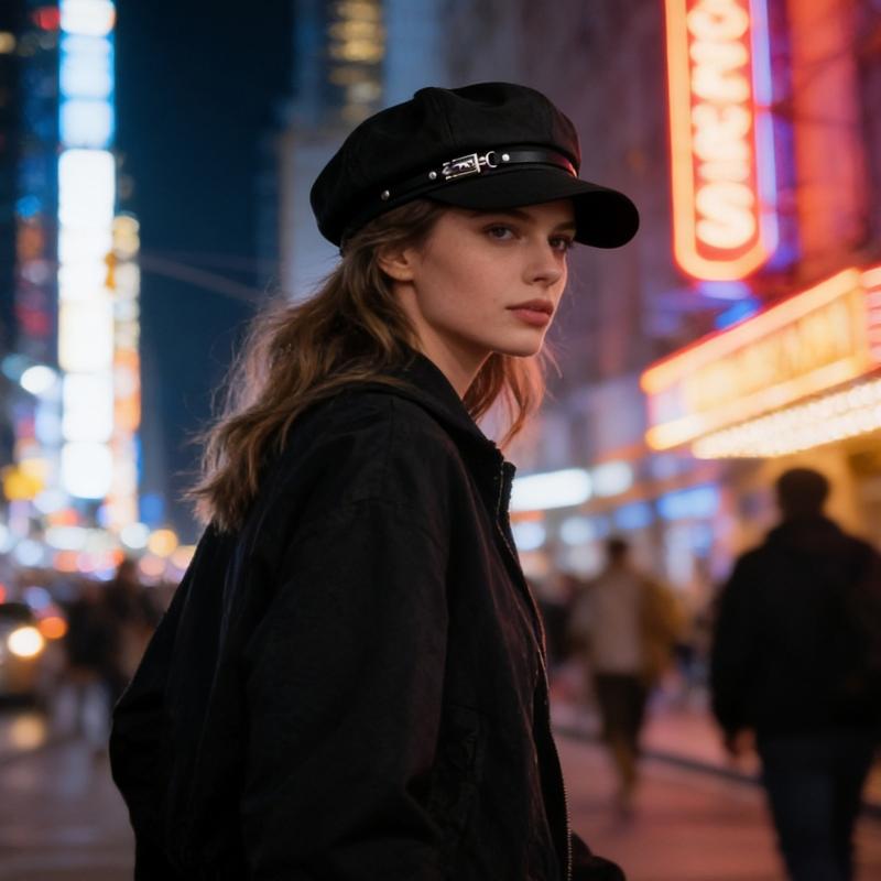 Trendy Beret French Elegant Painter Hat Oversized Fashion Decorative Charm Cabbie Hat for Outdoor Walk